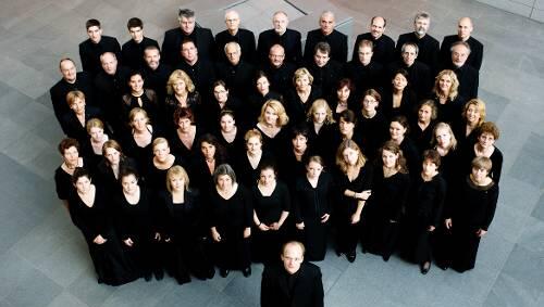 Der Münchener Bach-Chor mit Hansjörg Albrecht. Der Münchener Bach-Chor mit Hansjörg Albrecht.