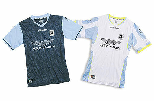 "Klassisch und cool", schreibt der TSV 1860. Die neuen Uhlsport-Trikots der Löwen.