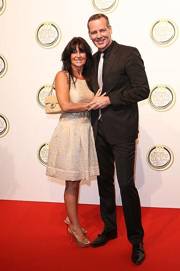 Henry Maske mit Ehefrau Manuela bei der Benefiz Gala zugunsten der "McDonald`s Kinderhilfe Stiftung" am 08.11.2013 im Postpalast in München.