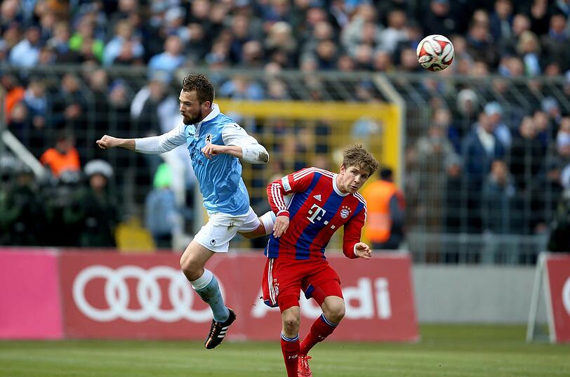 FC Bayern II gegen TSV 1860 II: Die Bilder vom Amateurderby im Grünwalder Stadion.