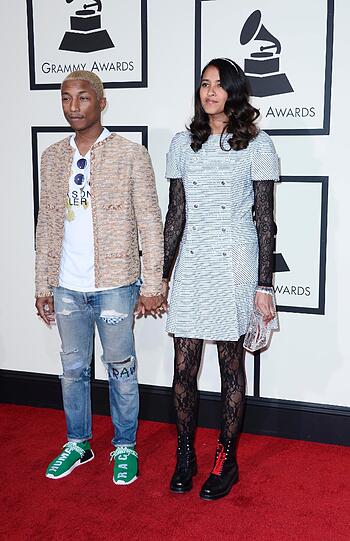 Pharrell Williams und Helen Lasichanh