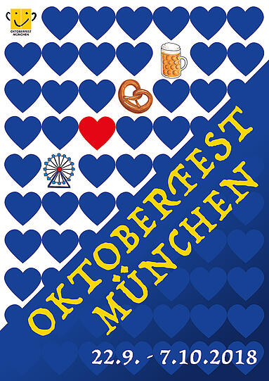 Oktoberfest-Plakat-Entwurf.