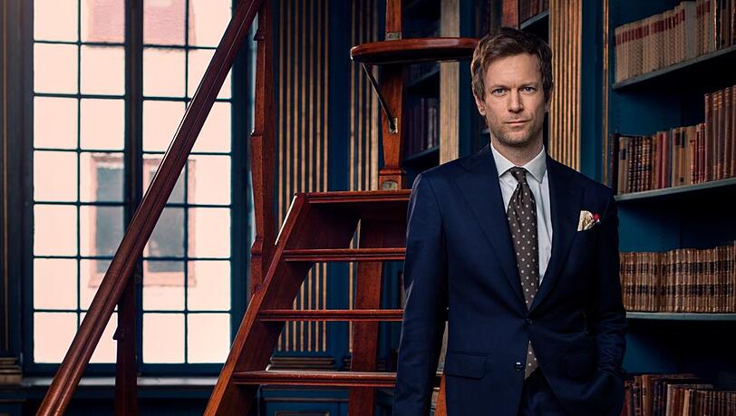 Alter schwedischer Adel: Der Schriftsteller Niklas Natt och Dag. Alter schwedischer Adel: Der Schriftsteller Niklas Natt och Dag.