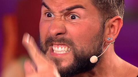 Maurice mal wieder im Aggro-Modus.