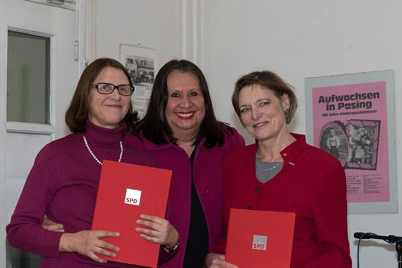 Almut Germano, Graciela Cammerer, Linde Hoffmann.