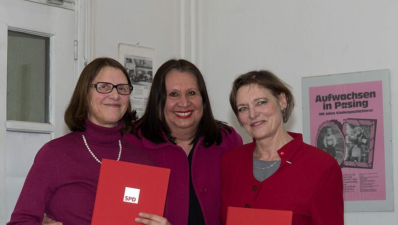 Almut Germano, Graciela Cammerer, Linde Hoffmann. Almut Germano, Graciela Cammerer, Linde Hoffmann.