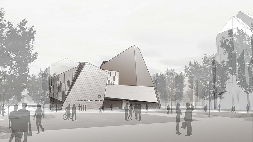 Ein Haus wie ein Kristall: Das Gebäude soll an die "Funken der Isar" erinnern.