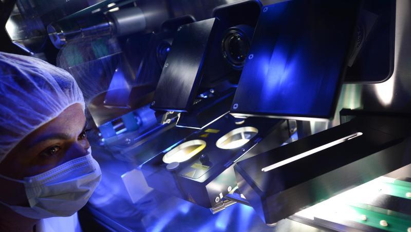 Produktion beim Pharma- und Chemieunternehmen Merck KGaA. Produktion beim Pharma- und Chemieunternehmen Merck KGaA.