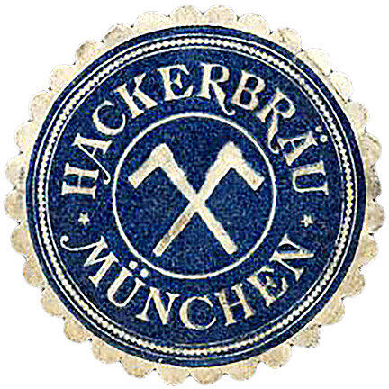 Markenzeichen seit 1417: zwei gekreuzte Zimmermannsbeile – wie hier auf einer alten Briefverschlussmarke aus Papier zu sehen. Markenzeichen seit 1417: zwei gekreuzte Zimmermannsbeile – wie hier auf einer alten Briefverschlussmarke aus Papier zu sehen.