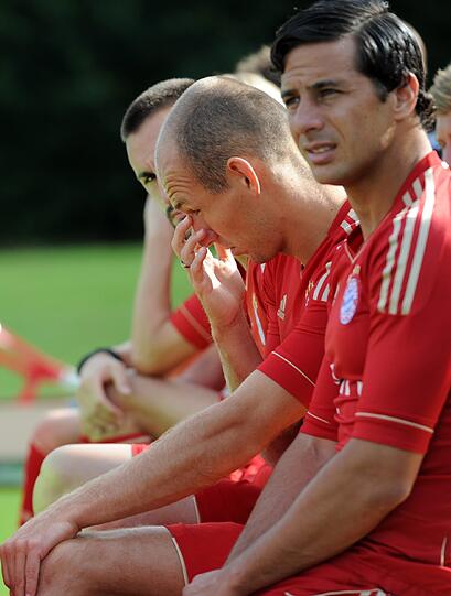 Hinter den Kulissen: So lief das Fotoshooting des FC Bayern.