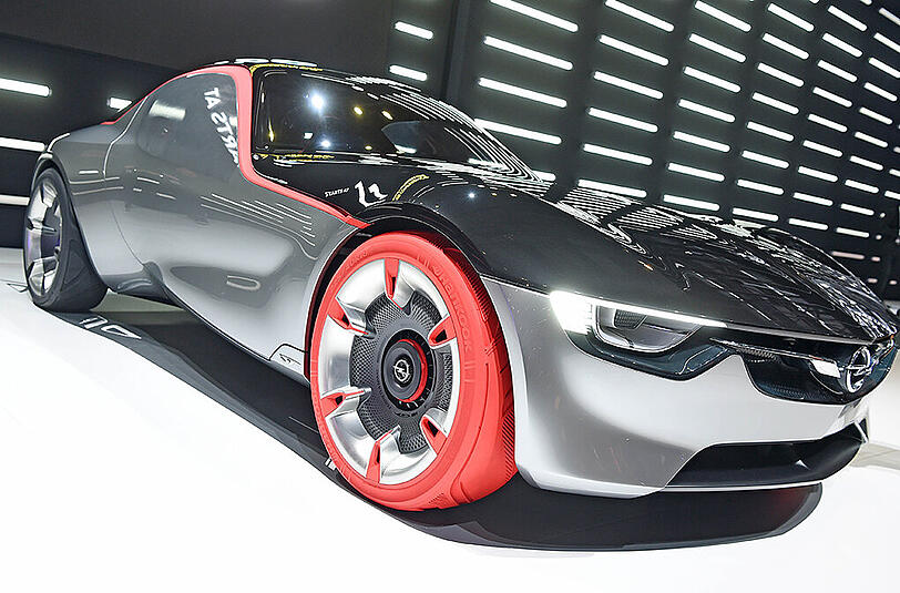 Die Studie eines Opels GT.