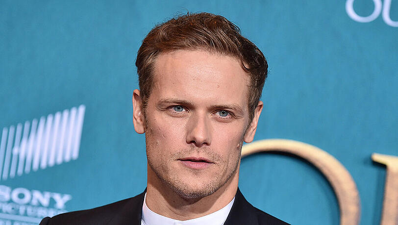 Sam Heughan auf einem Event in Hollywood am Anfang des Jahres Sam Heughan auf einem Event in Hollywood am Anfang des Jahres