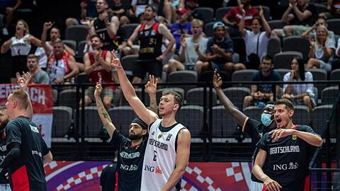 Auch die Bankspieler trugen ihren Teil bei.