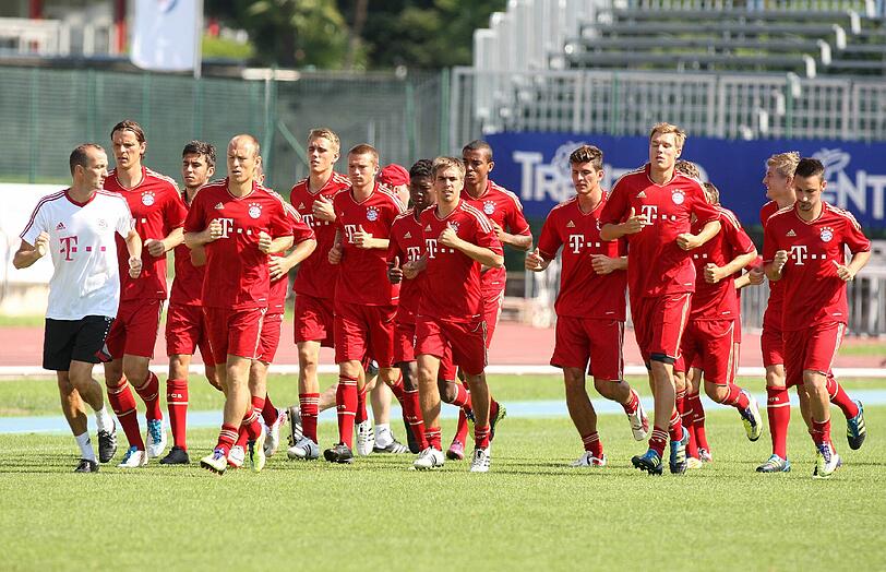 Die Bayern kommen jetzt jedes Jahr bis 2015 zum Trainingslager an den Gardasee