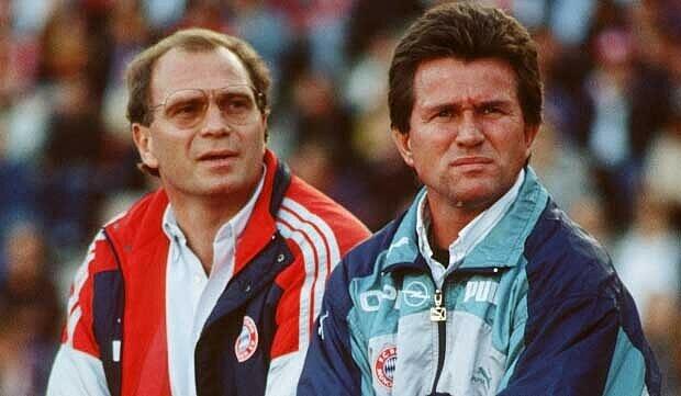 JUPP HEYNCKES (beim Amtsantritt 42 Jahre alt), vom 1. Juli 1987 bis 8. Oktober 1991. Titel: zwei Meisterschaften, zwei Supercup-Siege. Bilanz: Hatte es als Nachfolger von Erfolgscoach Udo Lattek schwer, bekam von Hoeneß jedoch Zeit. Versprach leichtsinnig den Europapokalsieg.