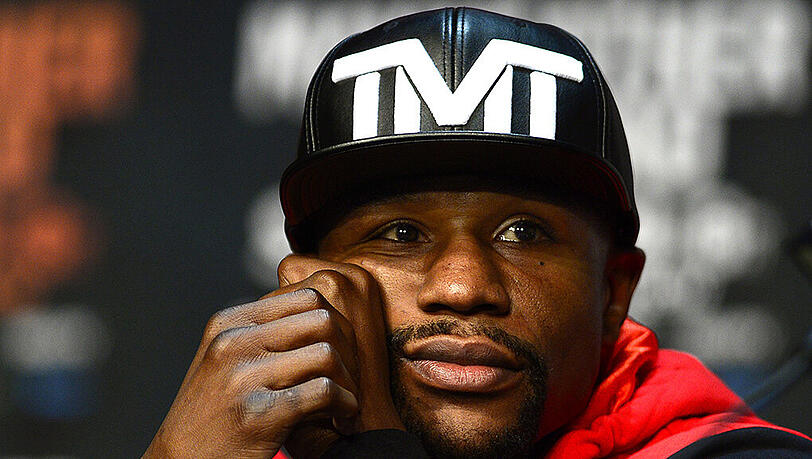 Angeschmiert: Floyd Mayweather. Angeschmiert: Floyd Mayweather.