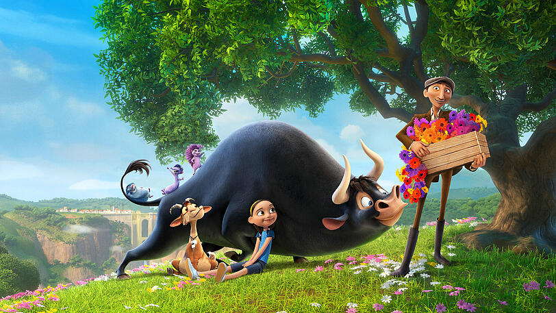Ferdinand, der Blumenfreund, und seine Freunde.