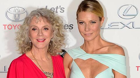 Blythe Danner (l.) mit ihrer Tochter Gwyneth Paltrow im Jahr 2015.