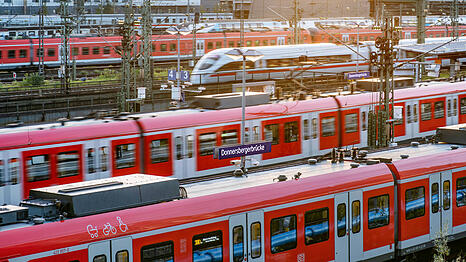Bauarbeiten legen in München den S-Bahn-Verkehr lahm.