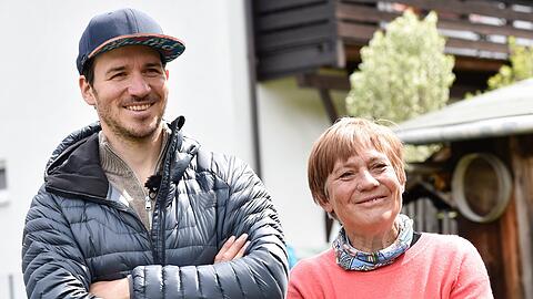 Felix Neureuther und seine Mutter Rosi Mittermaier im Mai 2021