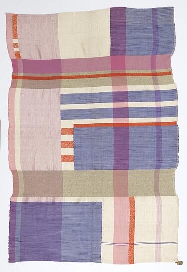 Gunta Stölzls zeitlos attraktiver „Wandbehang Nr. 247“ aus dem Jahr 1926 wurde direkt am Bauhaus in Dessau erworben.