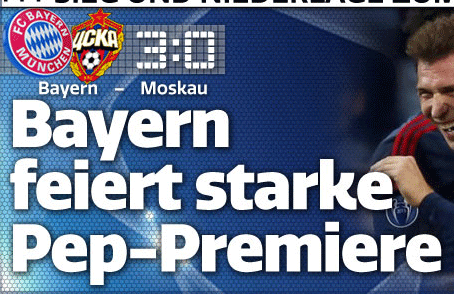 Bayern München - ZSKA Moskau: Pressestimmen: Alaba und der Wunderlupfer - FC Bayern - Abendzeitung München