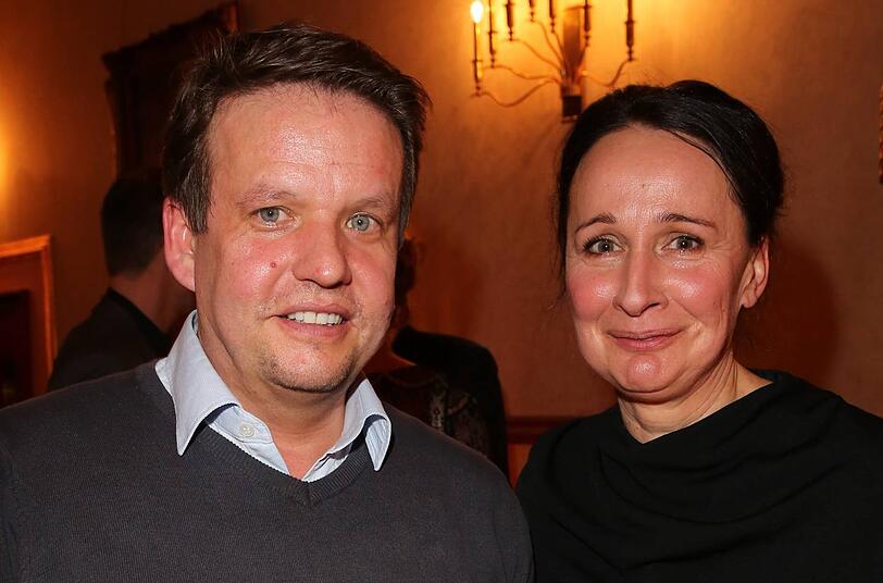 Metropoltheater-Boss Jochen Schölch und Schauspielerin Ulrike Arnold.