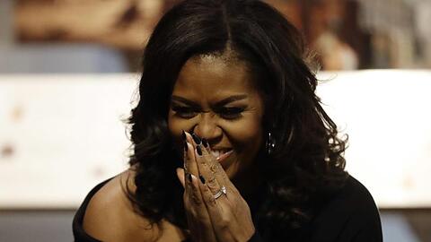 Michelle Obama hat die perfekte Wuftechnik.