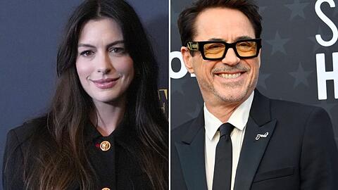 Vergeben in diesem Jahr Oscar-Statuetten: Anne Hathaway und Robert Downey Jr.