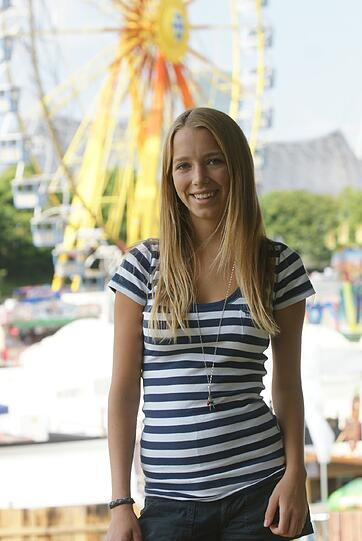 Tanja Ender tanzt seit Jahren Hip Hop, Standard, Garde und Showtanz. Die Bilder vom AZ-Shooting
