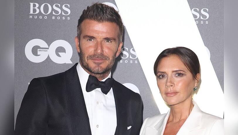 David und Victoria Beckham spenden für Kinder in der Ukraine.