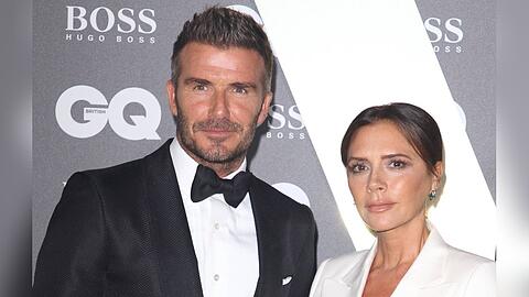 David und Victoria Beckham spenden für Kinder in der Ukraine.