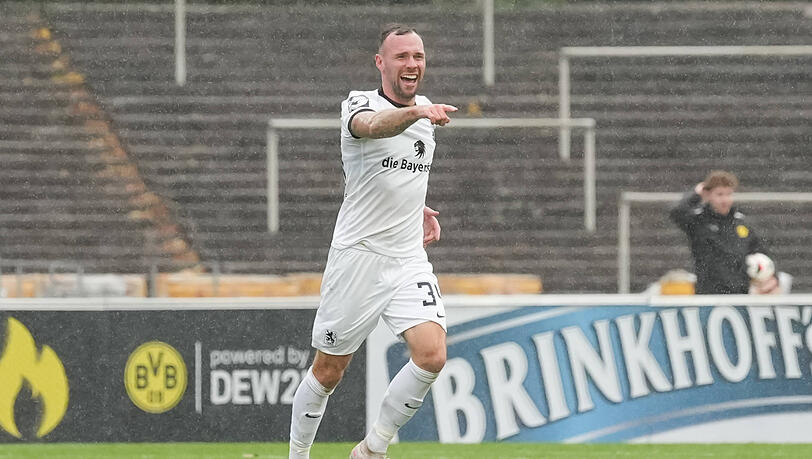 Nochmal gutgegangen: Patrick Hobsch rettete dem TSV 1860 spät das Remis in Aachen. Nochmal gutgegangen: Patrick Hobsch rettete dem TSV 1860 spät das Remis in Aachen.