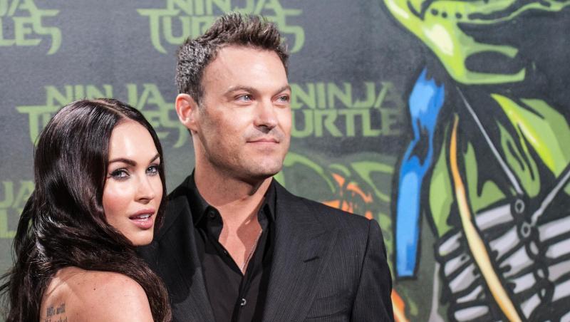 Megan Fox und Brian Austin Green 2014 bei der Deutschlandpremiere des Films "Teenage Mutant Ninja Turtles". Megan Fox und Brian Austin Green 2014 bei der Deutschlandpremiere des Films "Teenage Mutant Ninja Turtles".