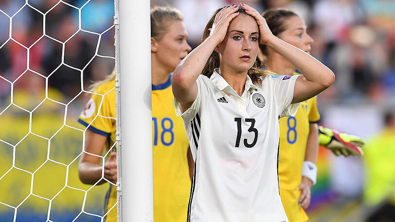 Enttäuscht: DFB-Spielerin Sara Däbritz.