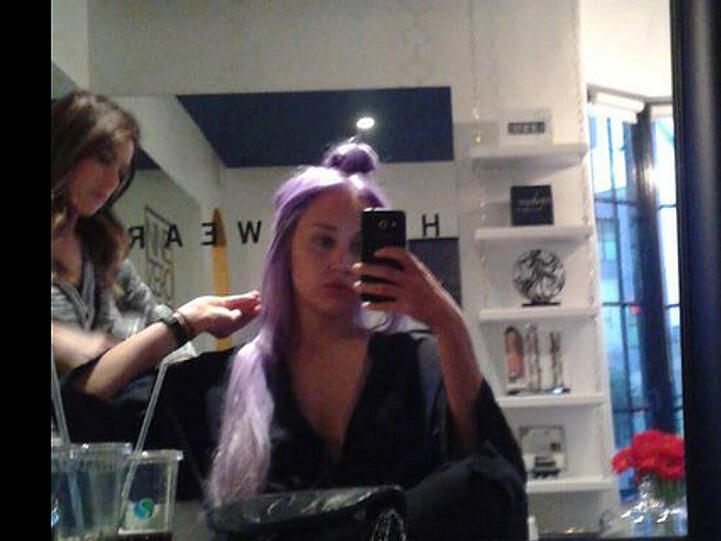 Amanda Bynes hat eine neue Haarfarbe