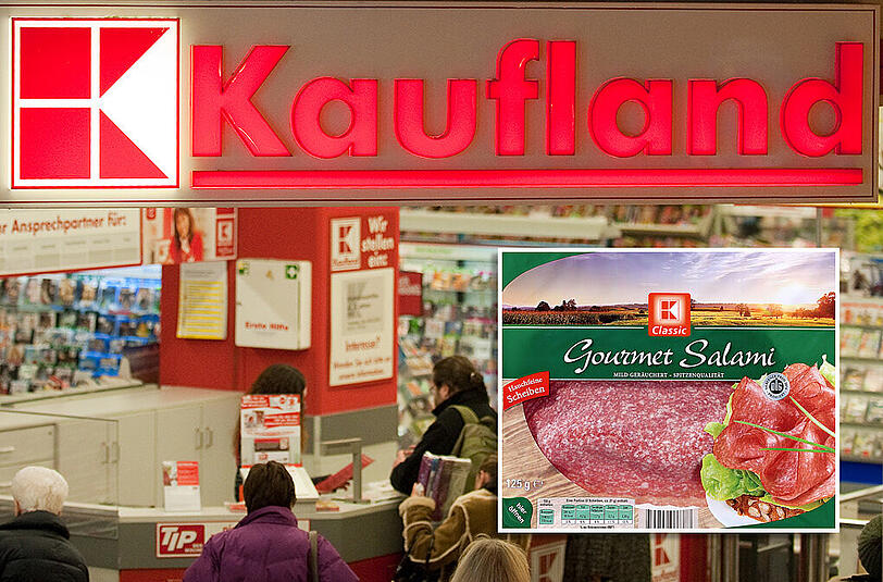 Kaufland ruft diese Salami wegen Salmonellen zurück.