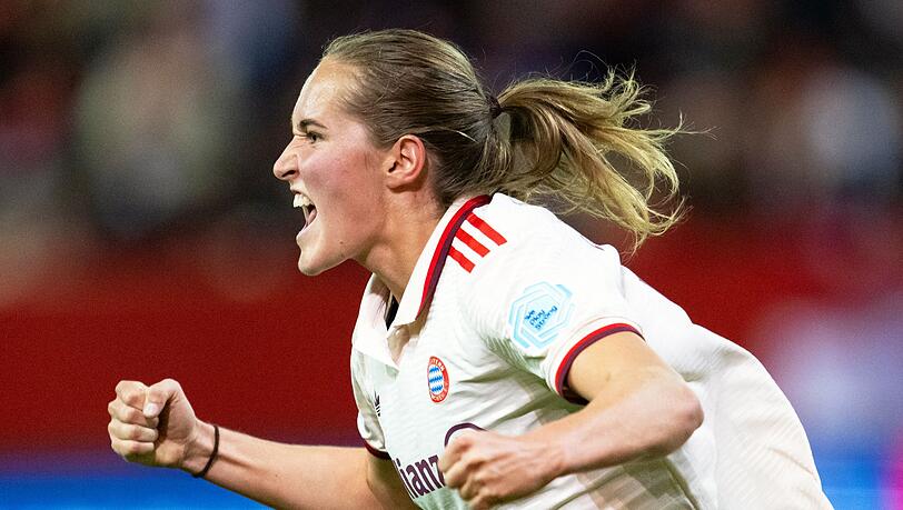 Nationalspielerin Sydney Lohmann erzielte in Köln das 3:0 für die Münchnerinnen.