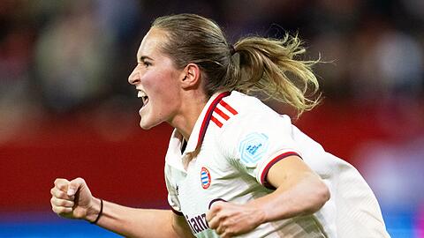 Nationalspielerin Sydney Lohmann erzielte in Köln das 3:0 für die Münchnerinnen.