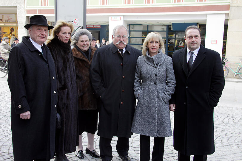 Trauerfeier für einen ganz Großen: Familie, Freunde und Bekannte trauern um Hermann Haberl