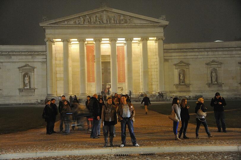 Glyptothek, Museum "Mensch und Natur", Ägyptisches Museum, Theatermuseum und viele mehr öffneten ihre Türen: Am Samstag fand in München die "Lange Nacht der Museen" statt - Impressionen.