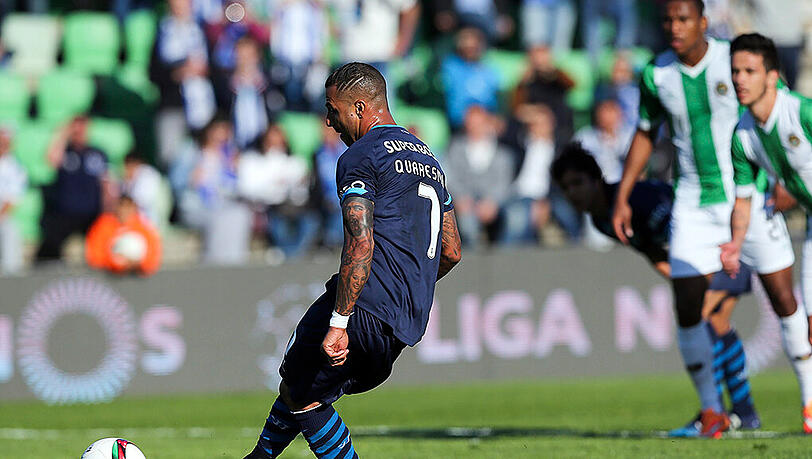 Ricardo Quaresma erzielte den 1:0-Führungstreffer für den FC Porto. Ricardo Quaresma erzielte den 1:0-Führungstreffer für den FC Porto.