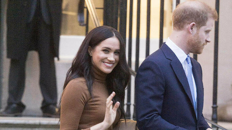 Prinz Harry und Herzogin Meghan bei einem Auftritt in London