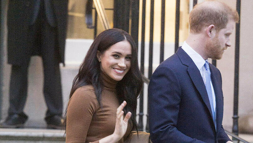 Prinz Harry und Herzogin Meghan bei einem Auftritt in London Prinz Harry und Herzogin Meghan bei einem Auftritt in London