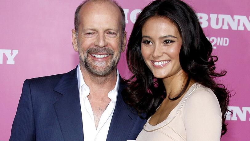 Ein Bild aus dem Jahr 2008: Bruce Willis und Emma Heming-Willis bei einem Event in Los Angeles.