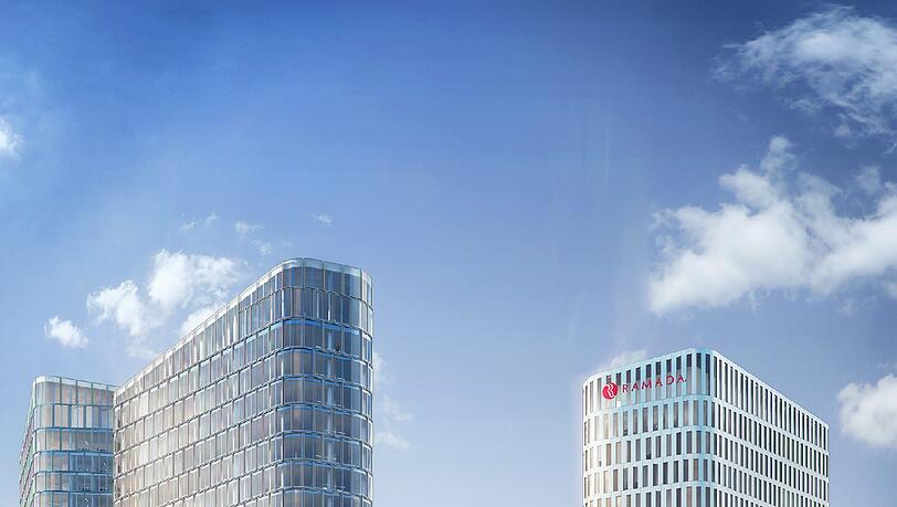 Die Bavaria Towers, drei Bürogebäude und ein Hotel, sind Hochhäuser, die bis 2018 auf dem Vogelweideplatz entstehen sollen. Die Bavaria Towers, drei Bürogebäude und ein Hotel, sind Hochhäuser, die bis 2018 auf dem Vogelweideplatz entstehen sollen.