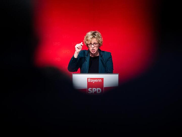 Natascha Kohnen, Landesvorsitzende der SPD in Bayern. Foto: Daniel Karmann/Archivbild