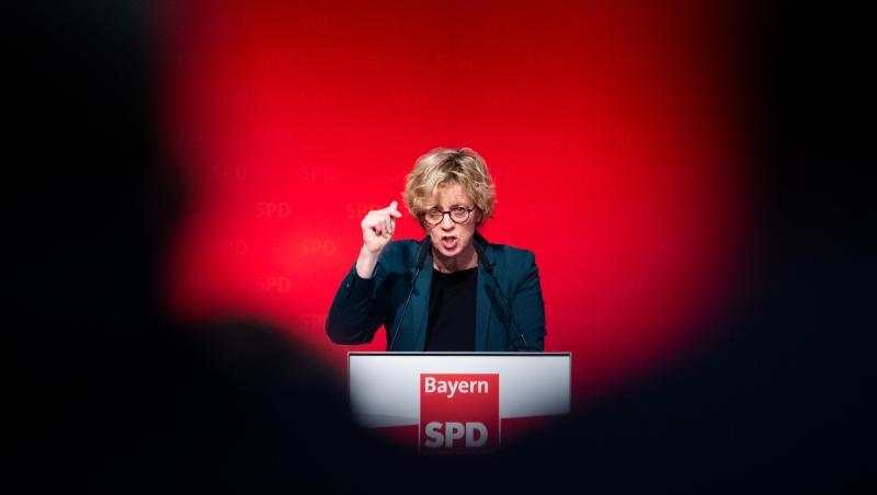 Natascha Kohnen, Landesvorsitzende der SPD in Bayern. Foto: Daniel Karmann/Archivbild Natascha Kohnen, Landesvorsitzende der SPD in Bayern. Foto: Daniel Karmann/Archivbild