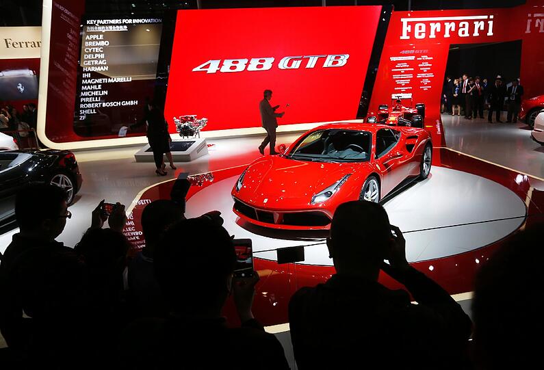 PS-Bolide: der Ferrari 488 GTB.