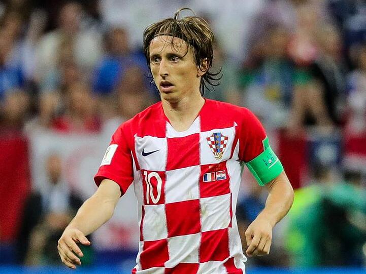 Erzielte das einzige Tor für Kroatien im Spiel gegen Aserbaidschan: Luka Modric.